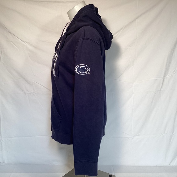 Stadium Athletics Penn State Nittany Lions Navy Full Zip Up Hoodie Women’s Large - Picture 5 of 12